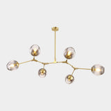 Branching Globe Chandelier, 6 Lights