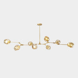 Branching Globe Chandelier, 8 Lights