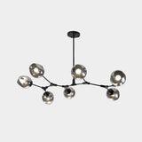 Branching Globe Chandelier, 7 Lights