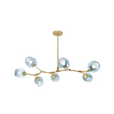 Branching Globe Chandelier, 7 Lights