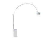 Modern ARCO FLOOR LAMP MARBLE ( Square Base)