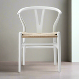 Y-Back Woven Cord Dining Chair