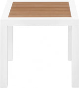 Nizuc Aluminum Outdoor Patio End Table