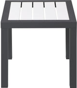 Nizuc Aluminum Outdoor Patio End Table
