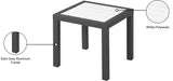 Nizuc Aluminum Outdoor Patio End Table