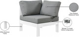 Nizuc Water Resistant Fabric Upholstered Outdoor Patio Modular Corner Chair
