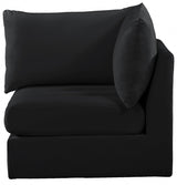 Jacob Velvet Upholstered Corner Modular Chair