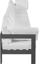 Nizuc Water Resistant Fabric Upholstered Outdoor Patio 6pc. Modular Sofa