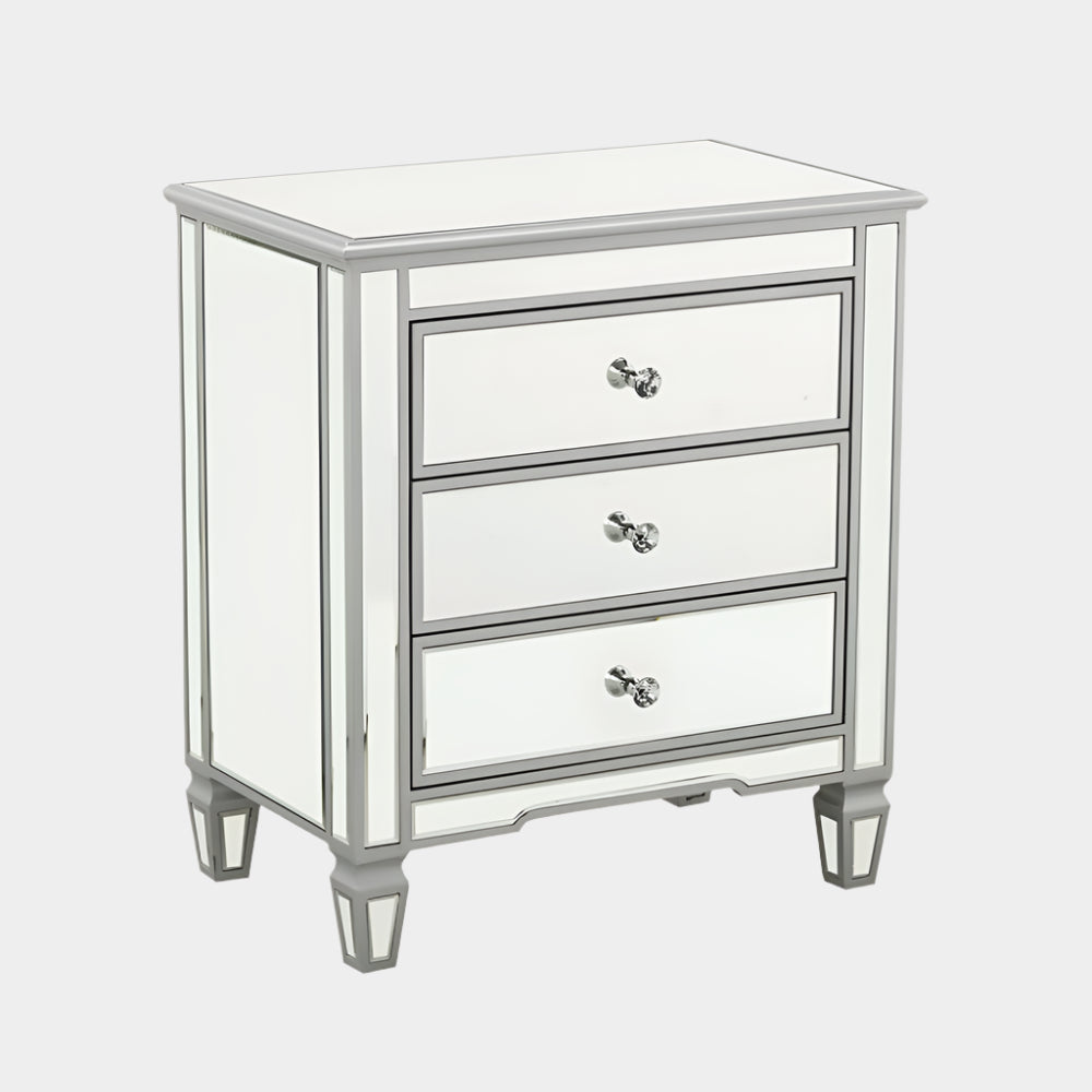 Mirror Side Stand 3 Drawer GY-12055