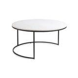 Amelia Nesting Coffee Tables - Black finish (set of 2)