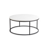 Amelia Nesting Coffee Tables - Black finish (set of 2)