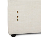 Channel Headboard: Beige