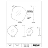 Nucleus Wall Mirror Set Of 3