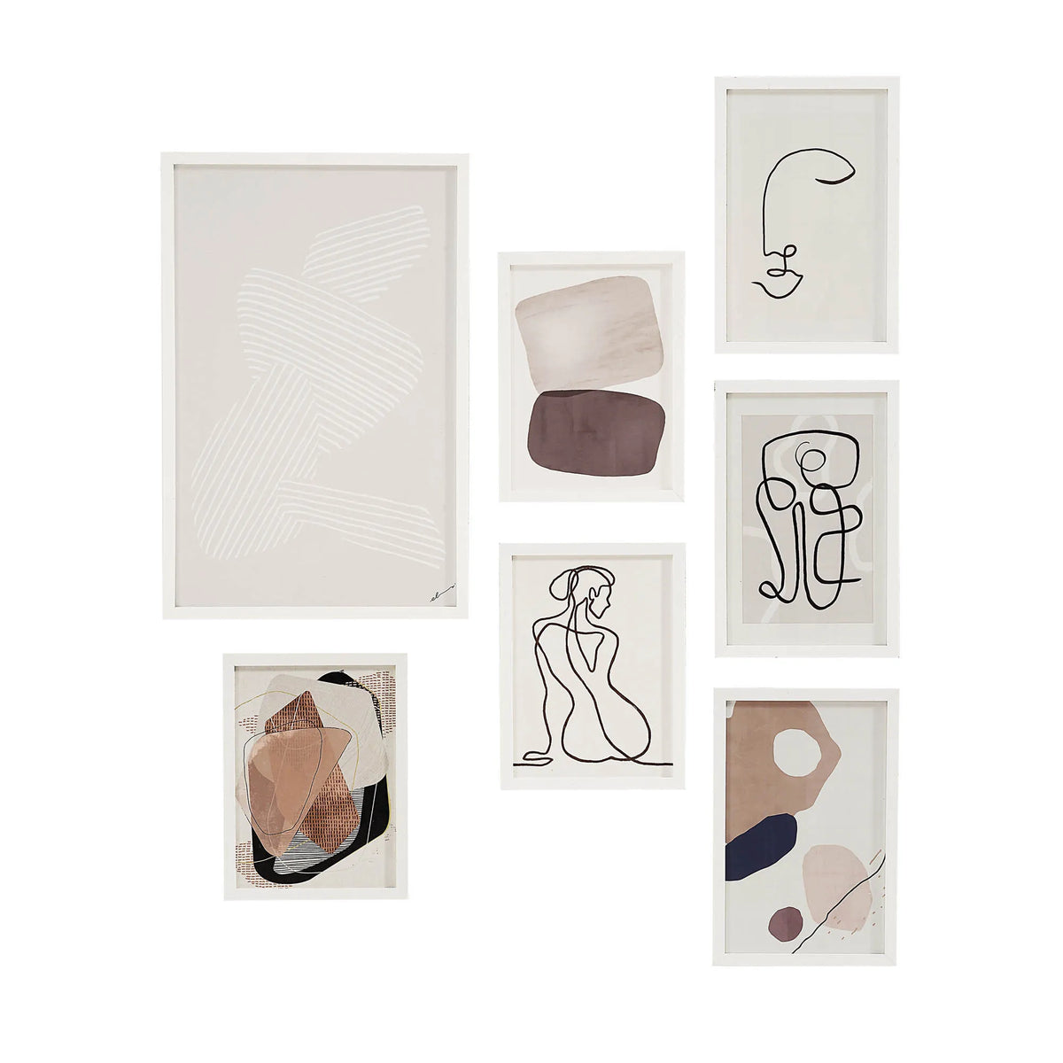 Priyanka Wall Decor Set Of 7