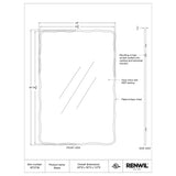 Balsa Wall Mirror