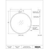 Rayden Wall Mirror