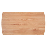 Leon Rectangular Dining Table in Natural and Black