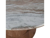 Martina 50" Round Dining Table - Walnut