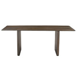 Bazul Rectangular Dining Table, 78"