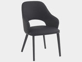 Denzel Dining Chair - Set of 4 in Black and Black
