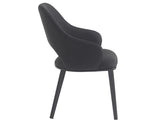 Denzel Dining Chair - Set of 4 in Black and Black