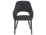 Denzel Dining Chair - Set of 4 in Black and Black