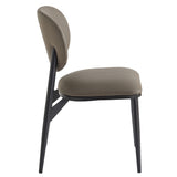 Gideon Dining/Lounge Chair, Set of 4 in Black and Black