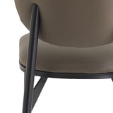 Gideon Dining/Lounge Chair, Set of 4 in Black and Black