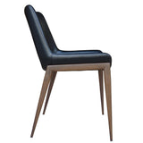 Icona Dining Chair, Set of 6 in (Walnut finished legs)