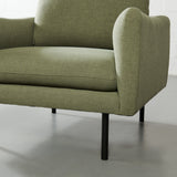MAPLETON - Green Fabric Chair