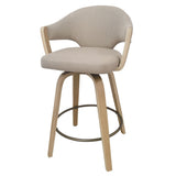 Freya Counter Stool with Swivel, Set of 2