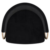 Lavo 26" Counter Stool, set of 2, in Black and Gold