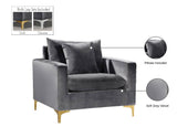Naomi Velvet Upholstered Chair