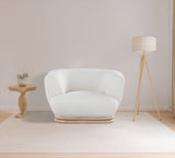 Kipton Boucle Fabric Upholstered Chair