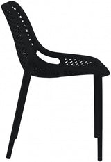 Mykonos Plastic Outdoor Patio Dining Chair - Set of 4