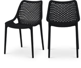 Mykonos Plastic Outdoor Patio Dining Chair - Set of 4