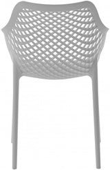 Mykonos Plastic Outdoor Patio Dining Chair Set of 4