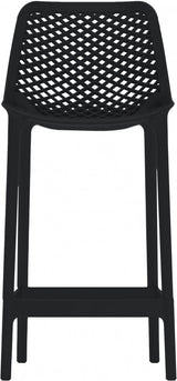 Mykonos Plastic Outdoor Patio Stools - Set of 4