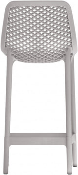 Mykonos Plastic Outdoor Patio Stools - Set of 4