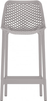 Mykonos Plastic Outdoor Patio Stools - Set of 4