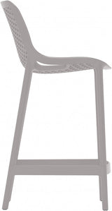 Mykonos Plastic Outdoor Patio Stools - Set of 4