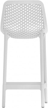 Mykonos Plastic Outdoor Patio Stools - Set of 4
