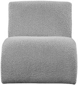 Mulberry Boucle Fabric Upholstered Accent Chair