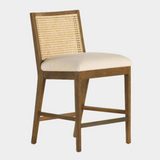 Lisbon Cane Armless Stool