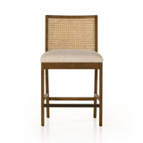 Lisbon Cane Armless Stool