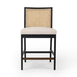 Lisbon Cane Armless Stool