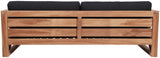 Anguilla Water Resistant Fabric Upholsetered Outdoor Patio Sofa