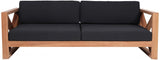 Anguilla Water Resistant Fabric Upholsetered Outdoor Patio Sofa