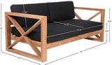 Anguilla Water Resistant Fabric Upholsetered Outdoor Patio Sofa