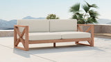 Anguilla Water Resistant Fabric Upholsetered Outdoor Patio Sofa